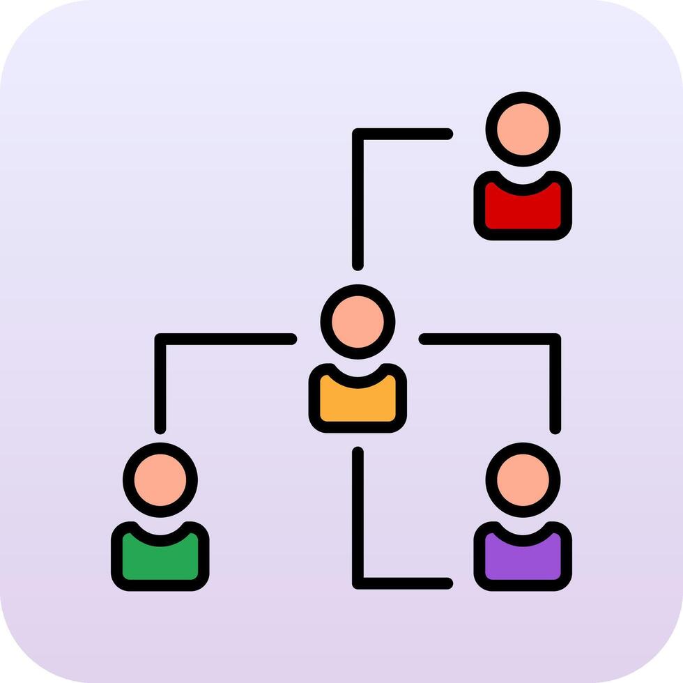 Hierarchy Vector Icon