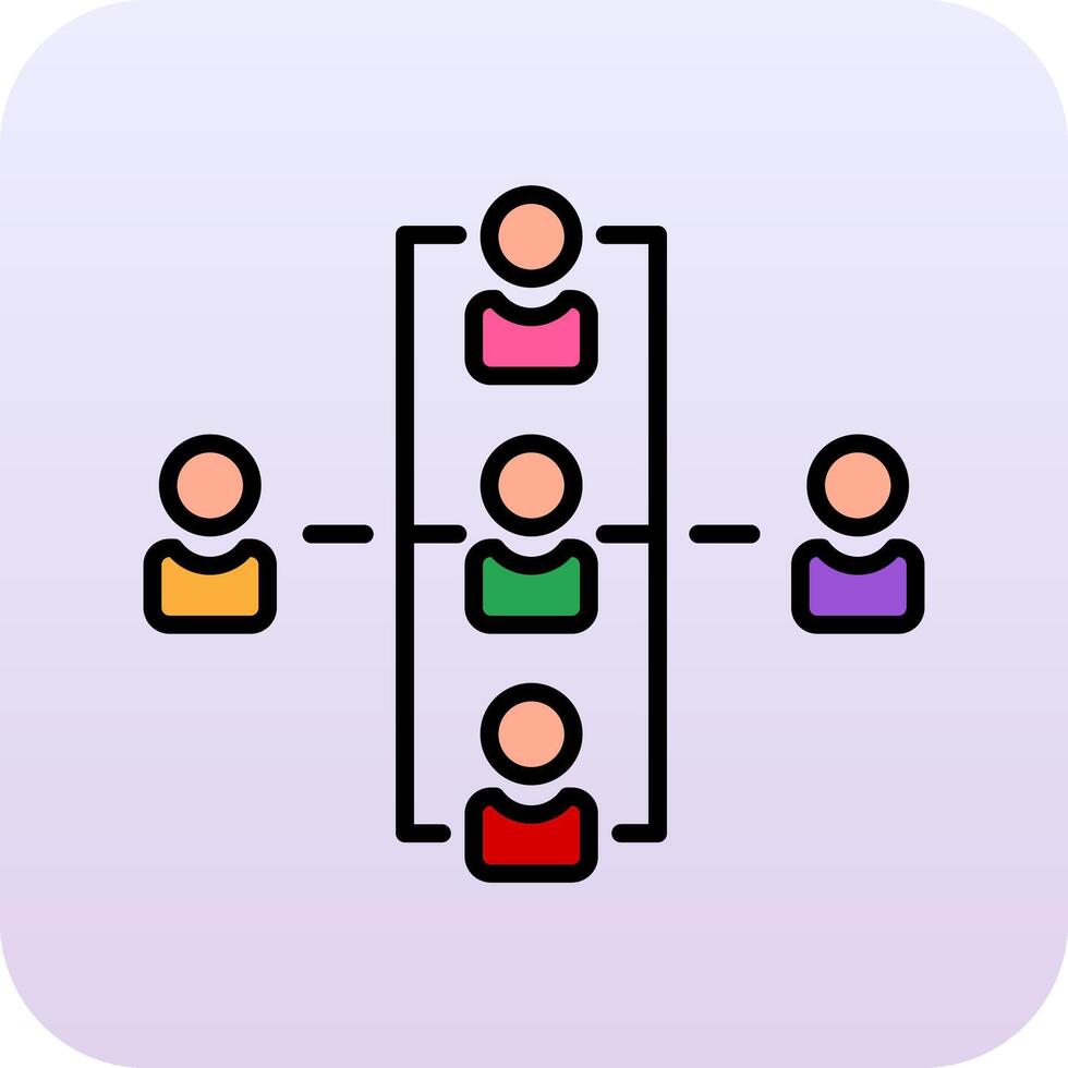 Hierarchy Vector Icon