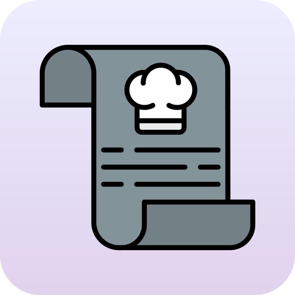 Recipe Vector Icon