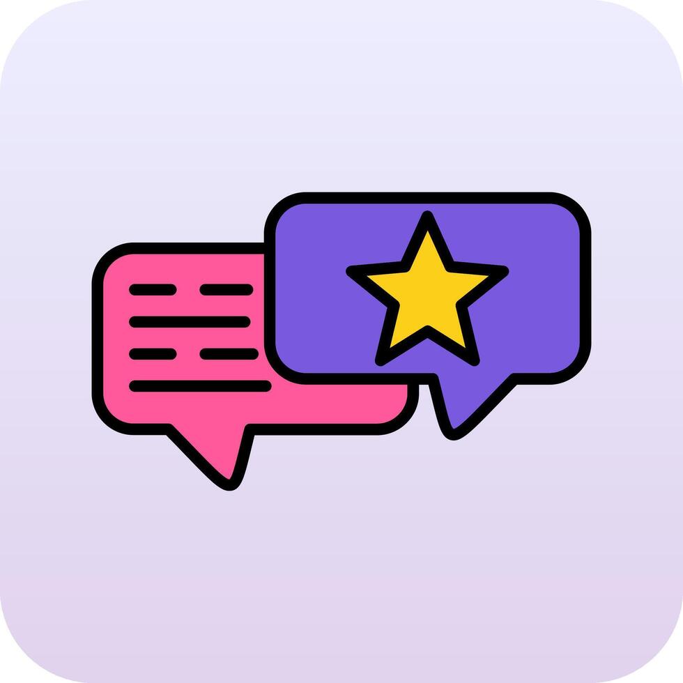 Feedback Vector Icon