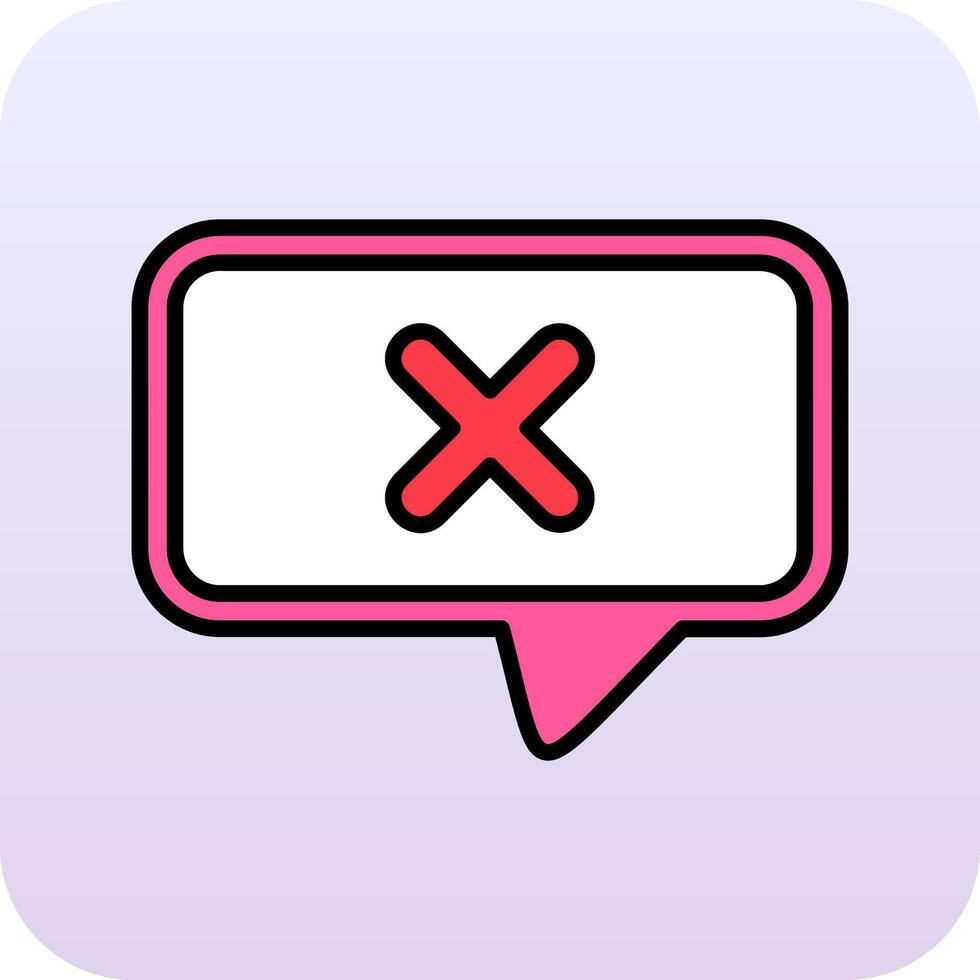 Rejected Vector Icon