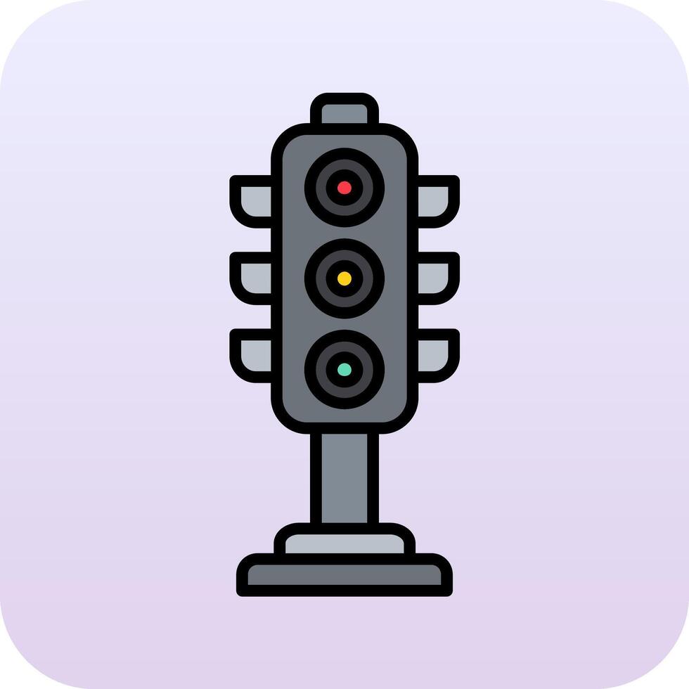 Traffic Light Vector Icon