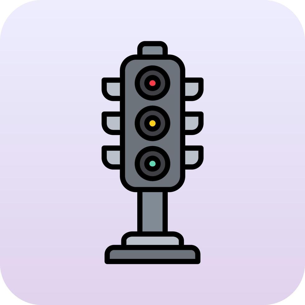 Traffic Light Vector Icon