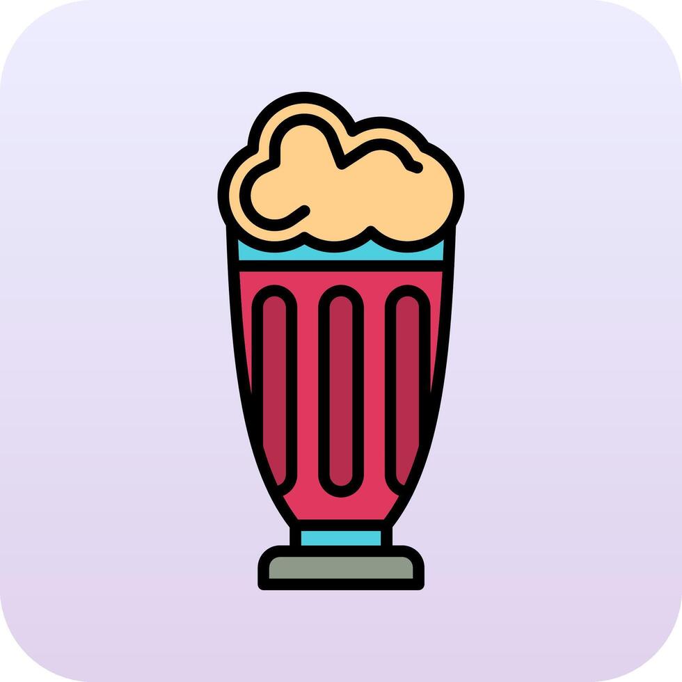 Milkshake Vector Icon