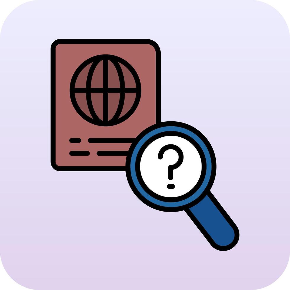 Passport Vector Icon