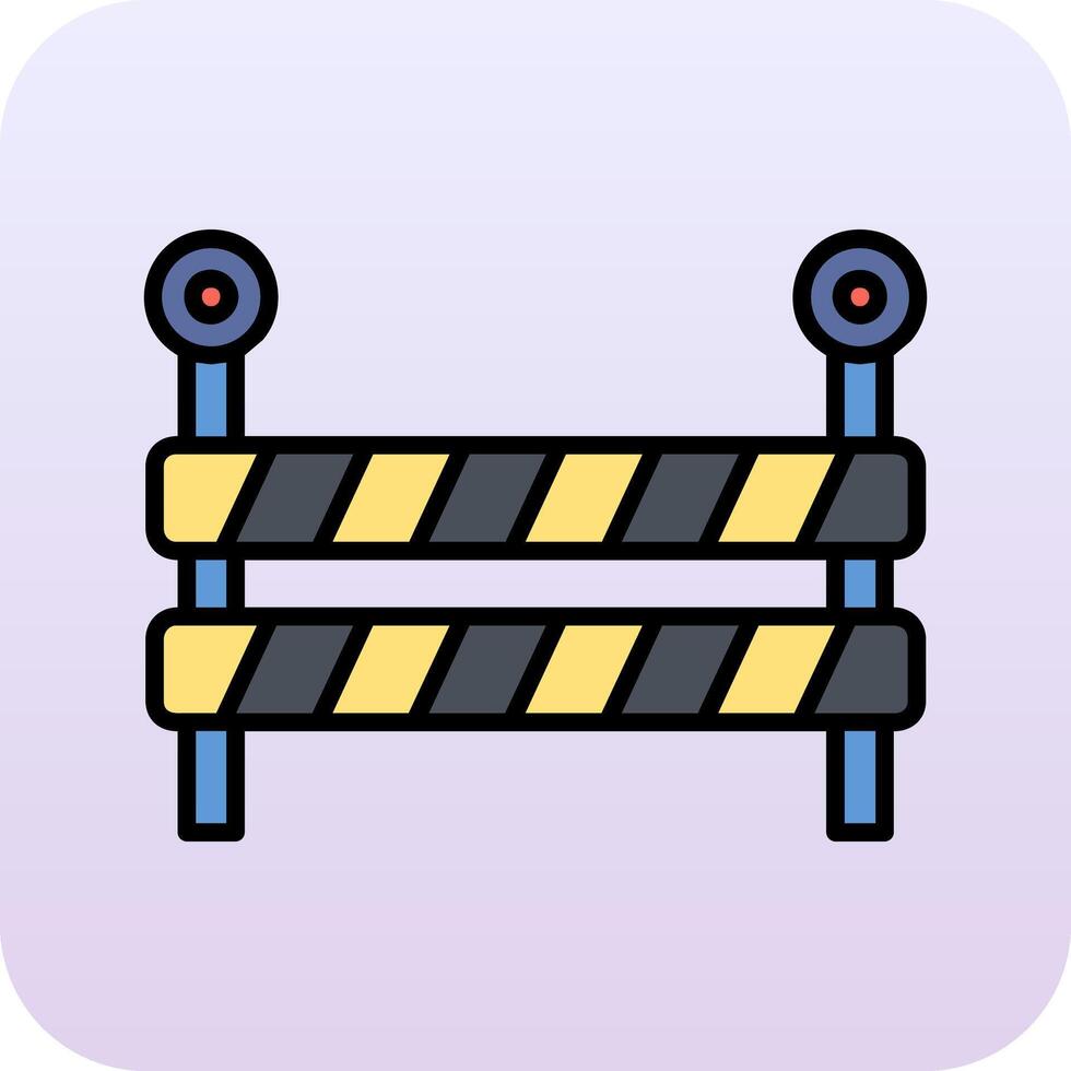 Roadblock Vector Icon