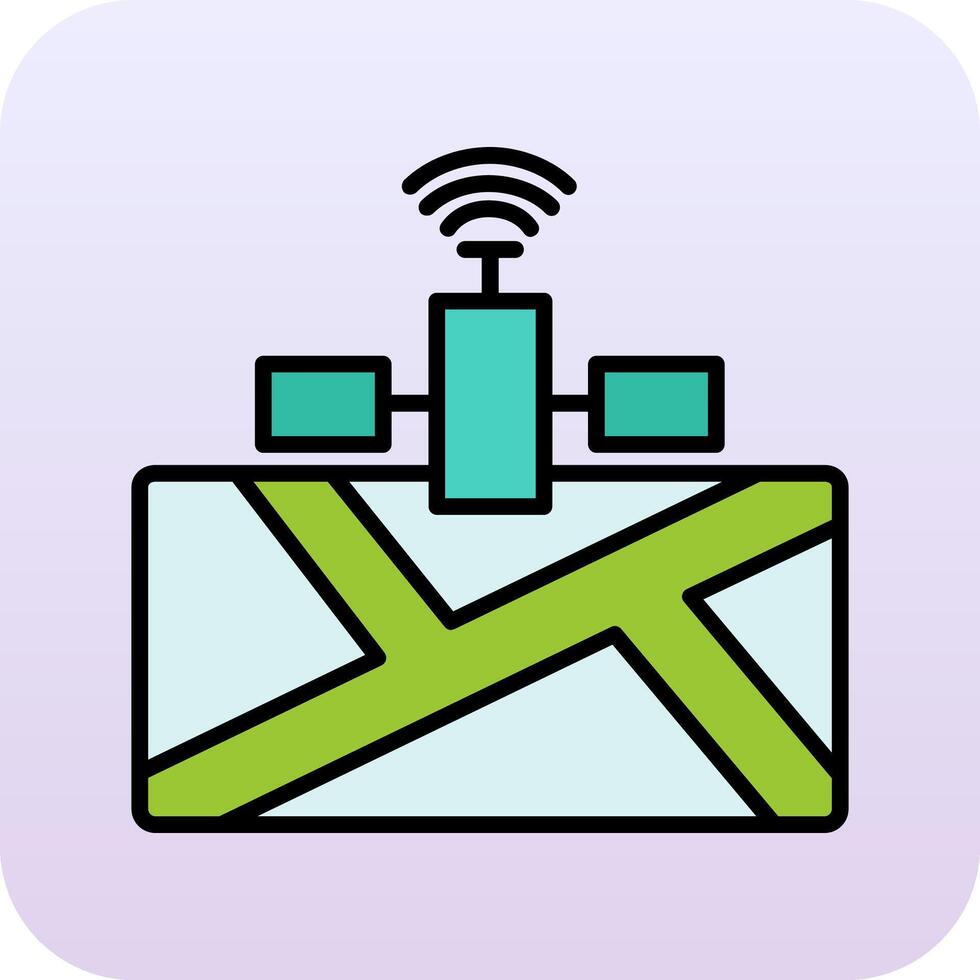 Satellite Vector Icon