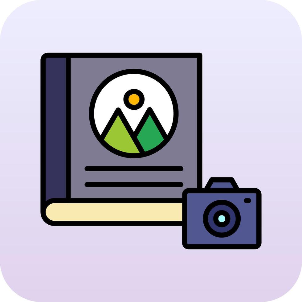 Photo Album Vector Icon