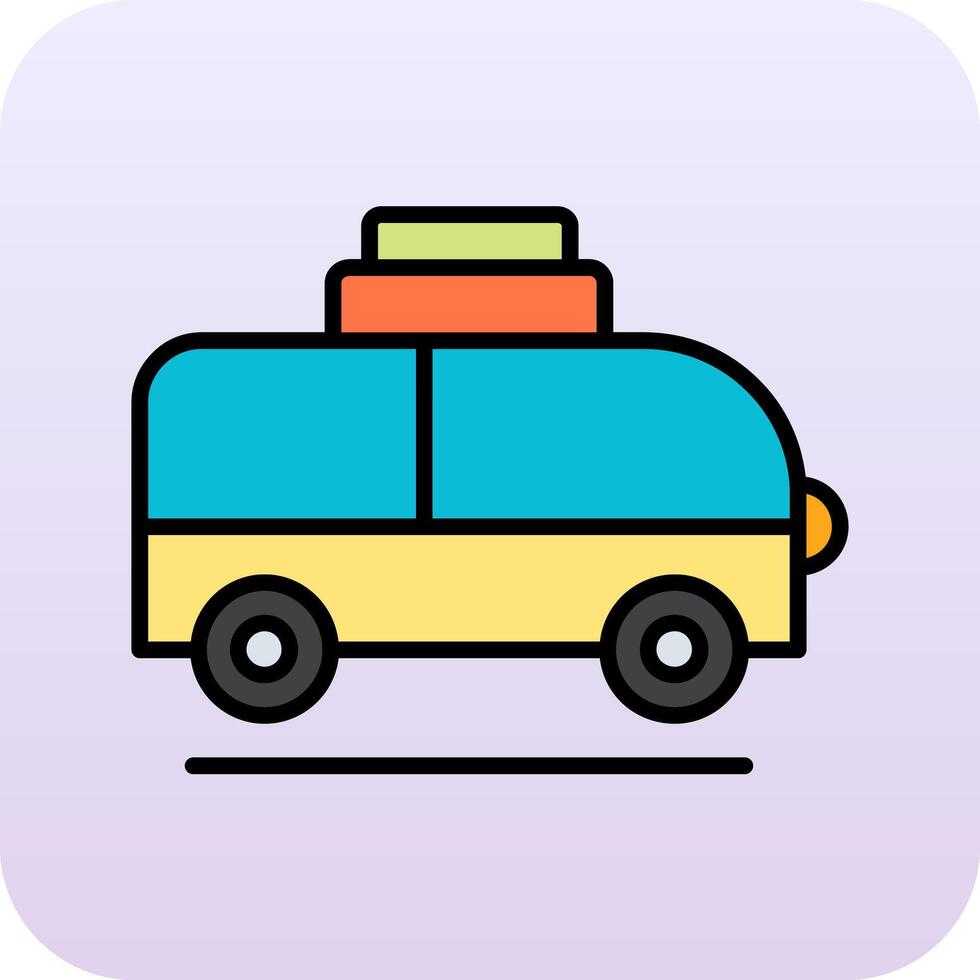 Family Car Vector Icon