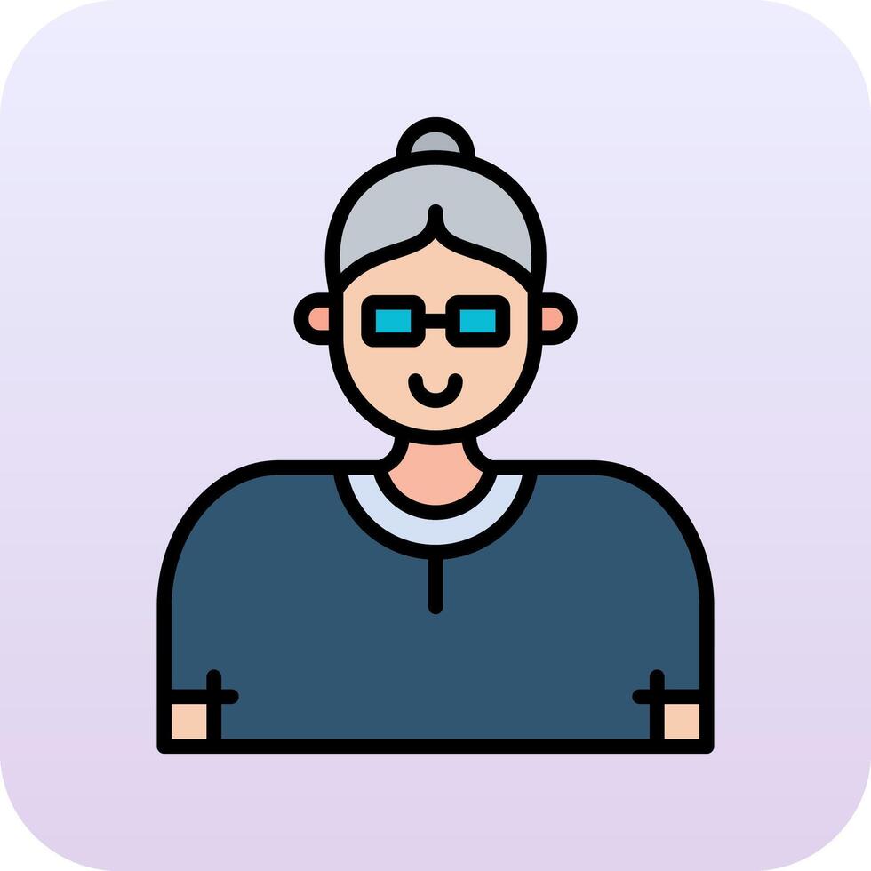 Grandmother Vector Icon
