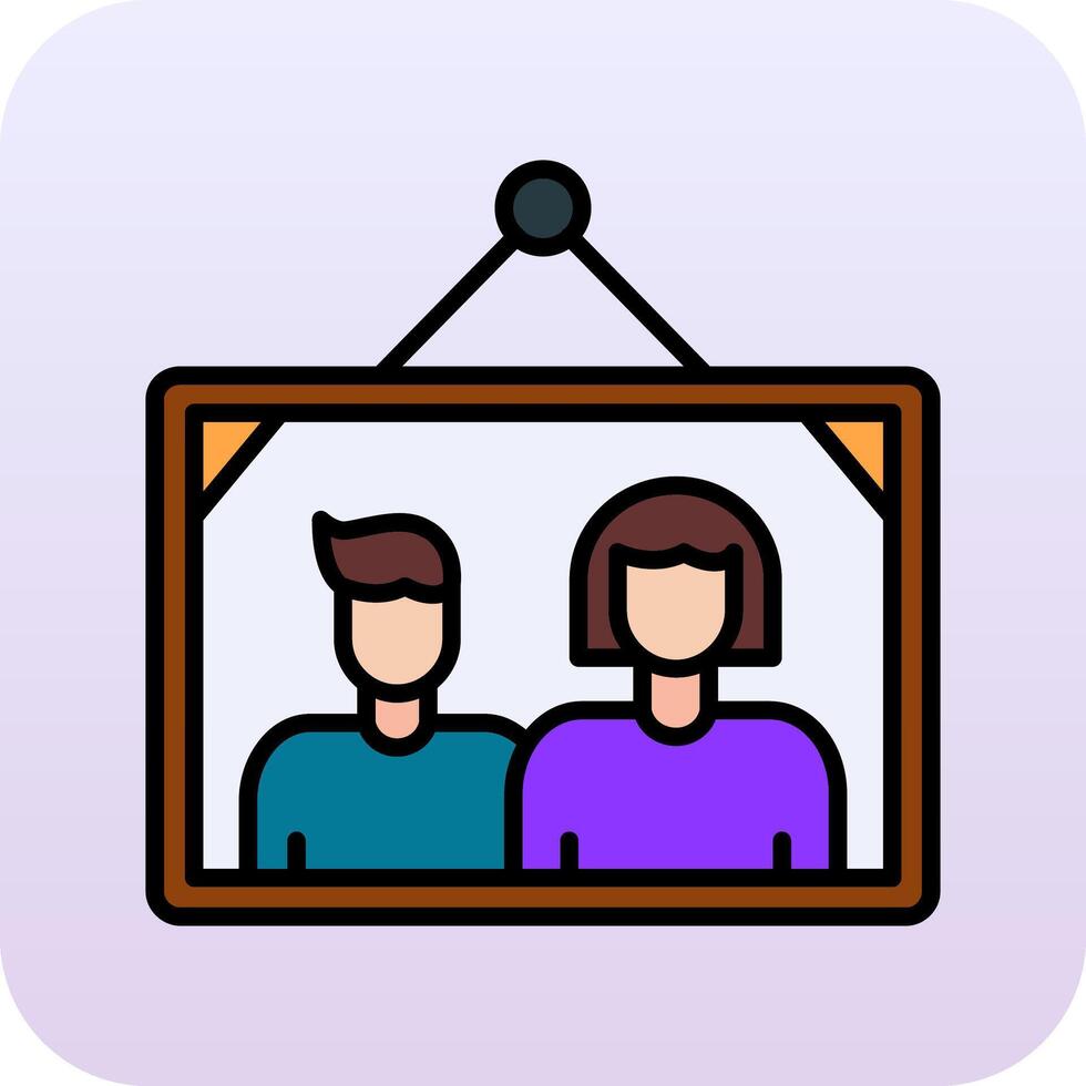 Photo Frame Vector Icon