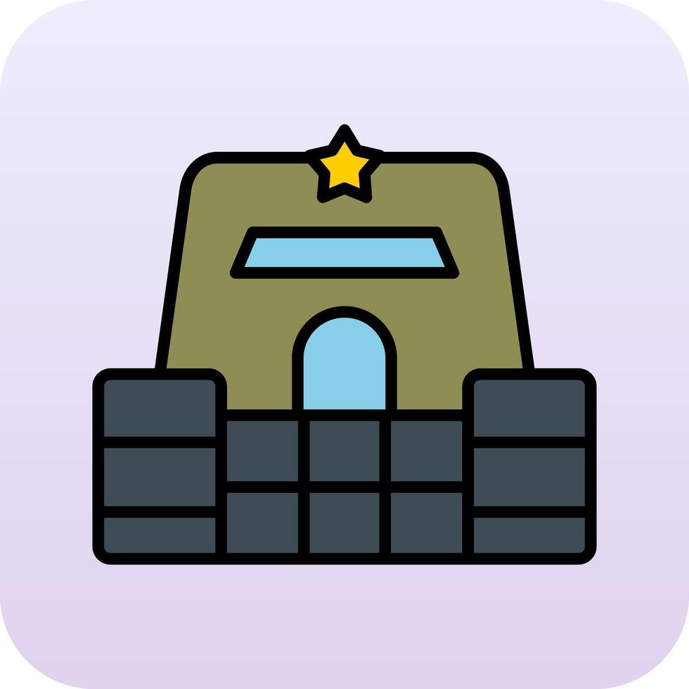 Bunker Vector Icon