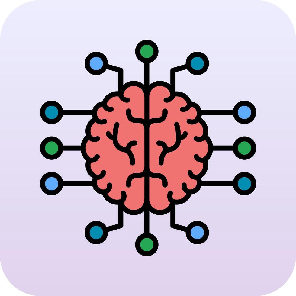 Artificial Intelligence Vector Icon