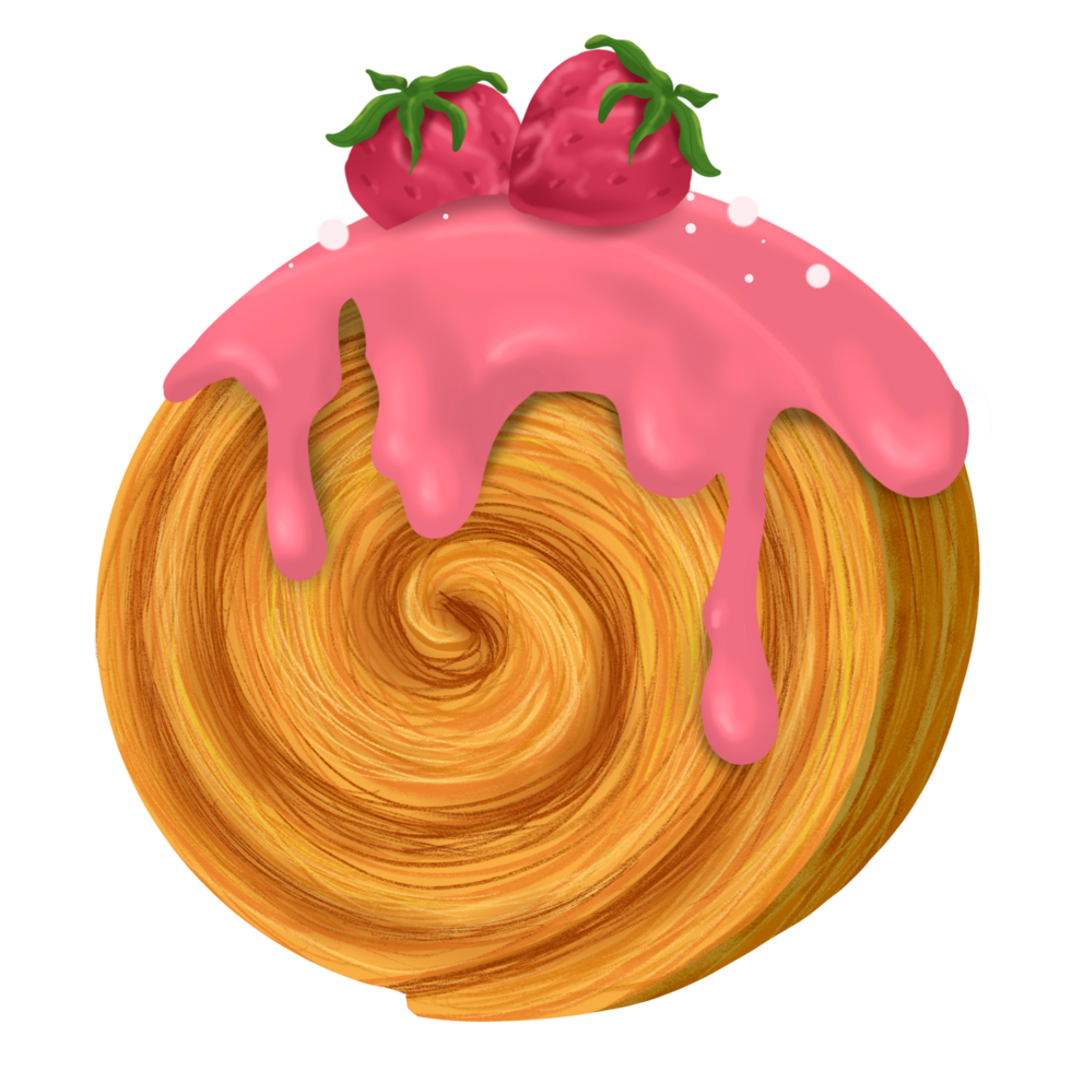 Cromboloni Dessert Illustration png