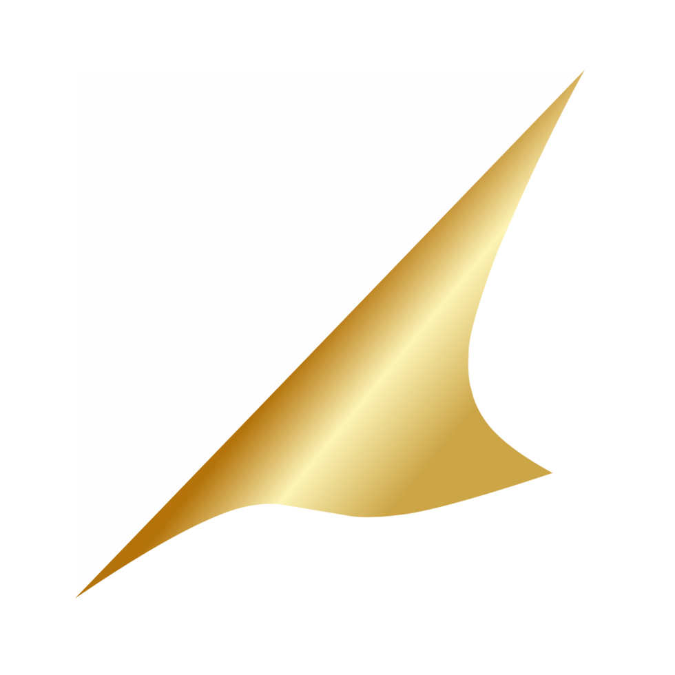Golden Page Corner png