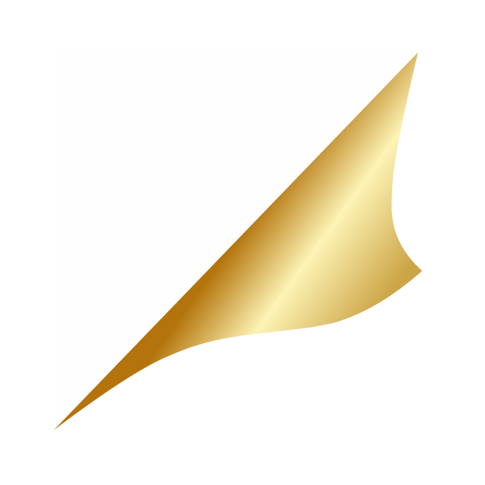 Golden Page Corner png