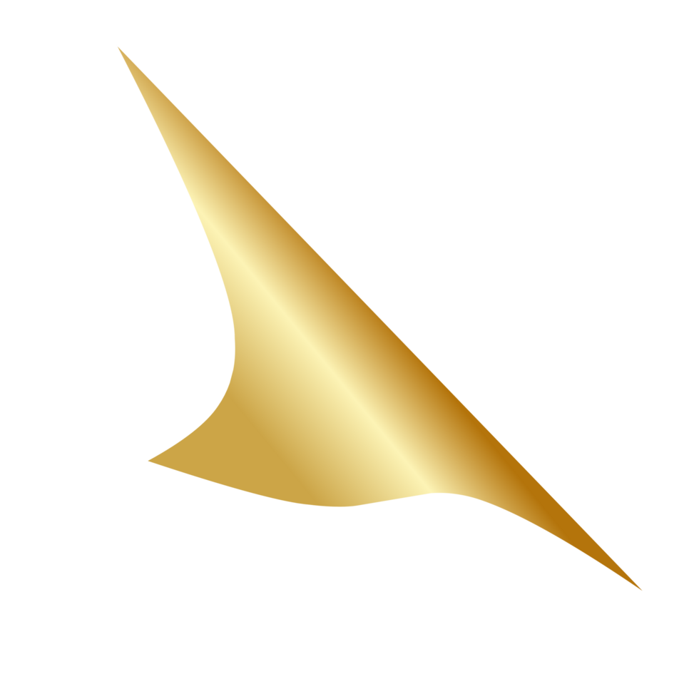 Golden Page Corner png