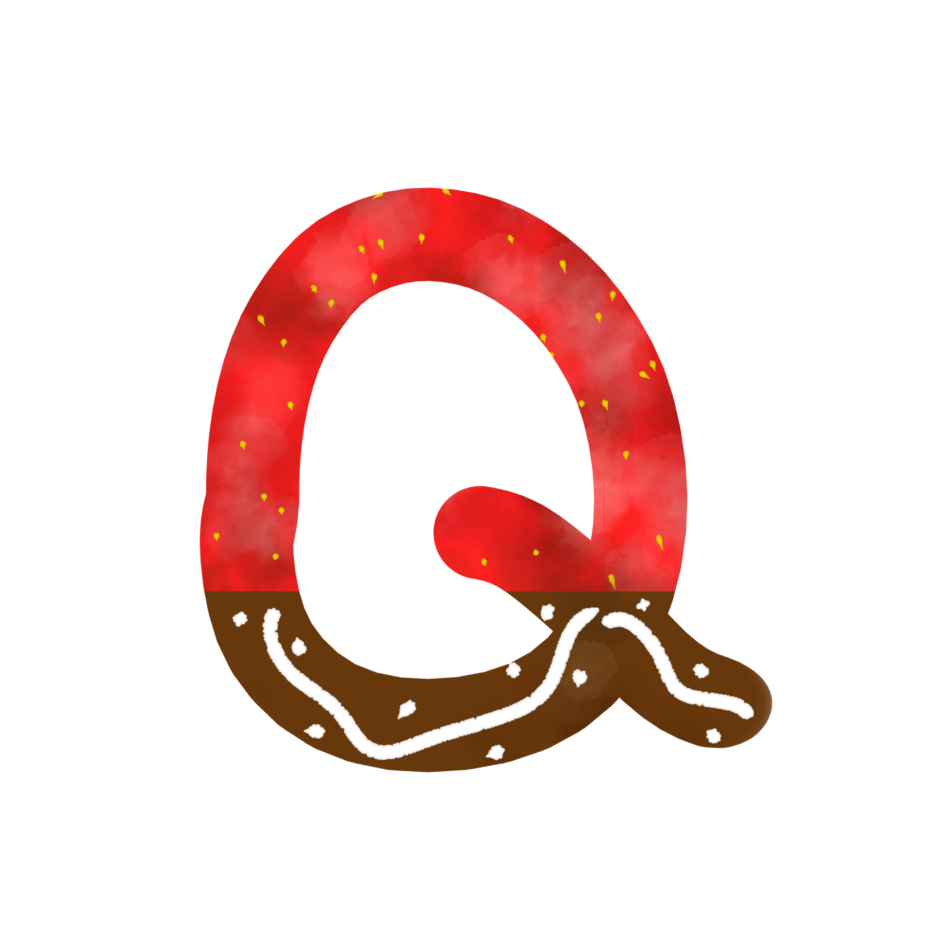 Chocolate Strawberry Alphabet 37523119 PNG