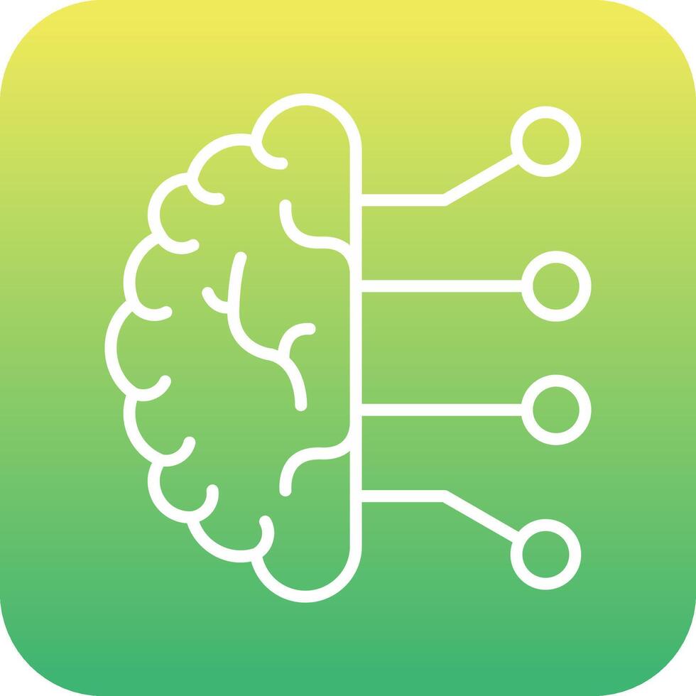 Artificial Intelligence Vector Icon