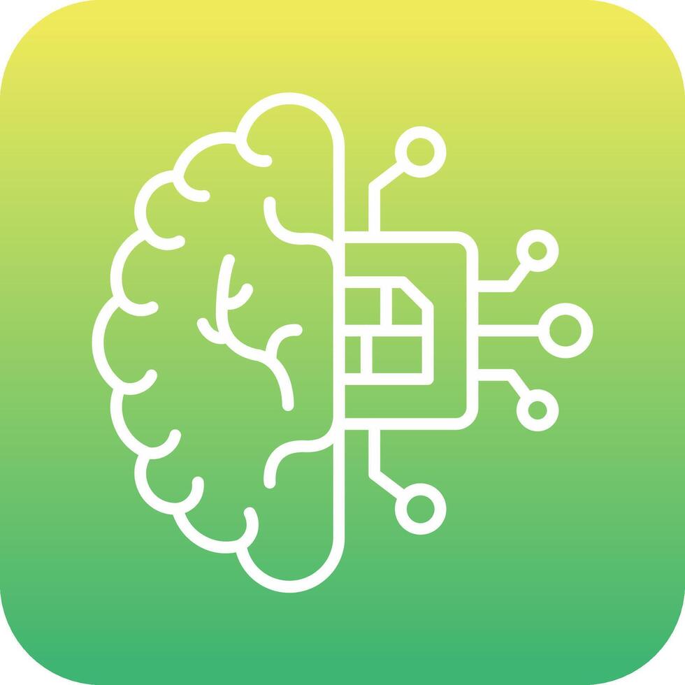 Artificial Intelligence Vector Icon