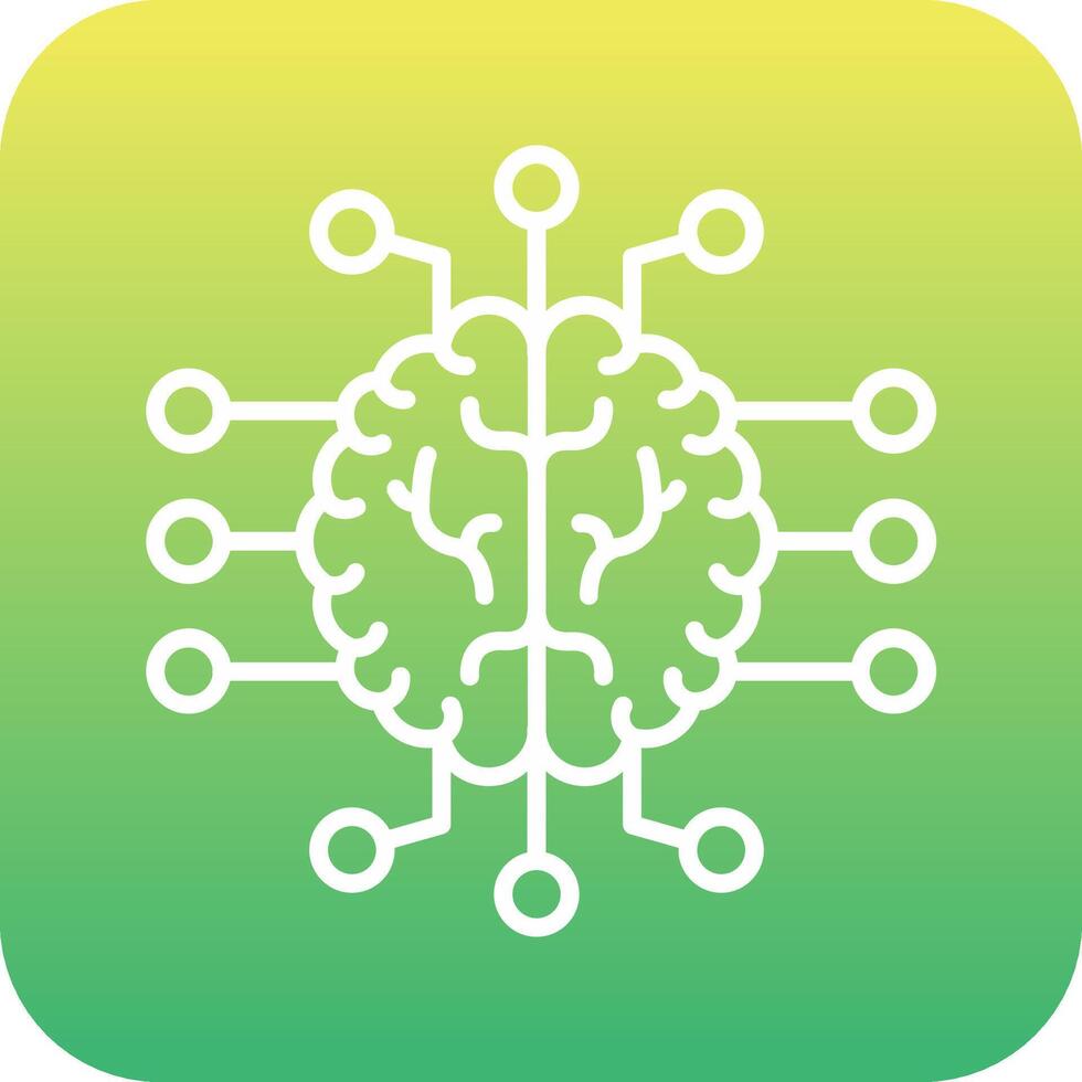 Artificial Intelligence Vector Icon