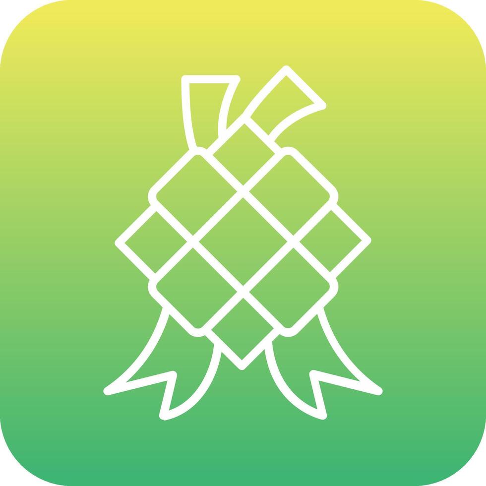 Ketupat Vector Icon