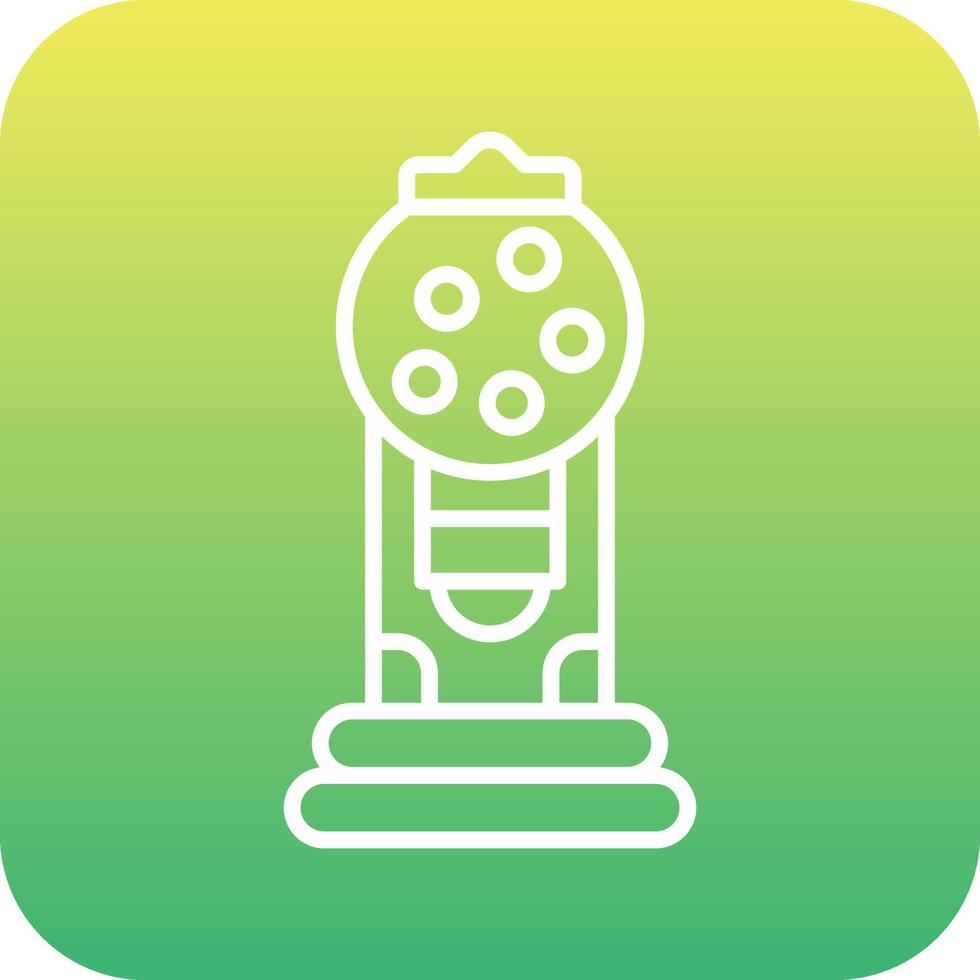 Gum Machine Vector Icon