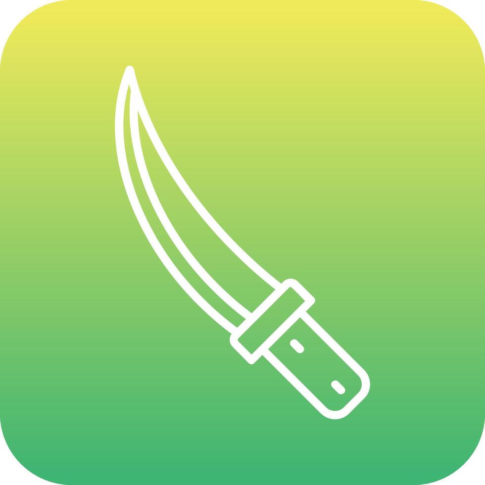 Jambiya Vector Icon