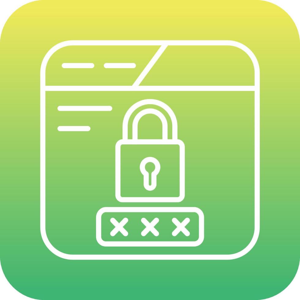 Password Vector Icon