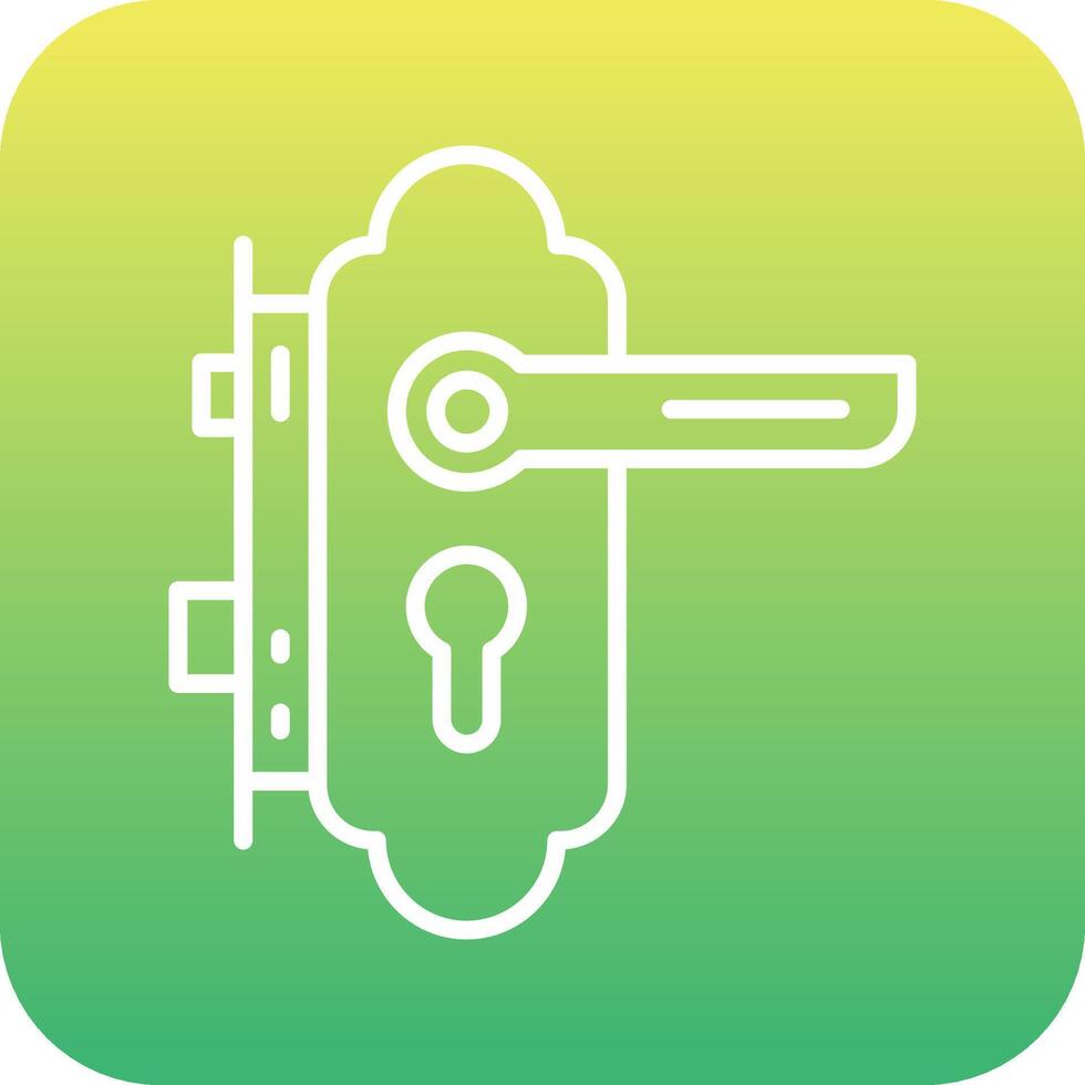 Doorlock Vector Icon