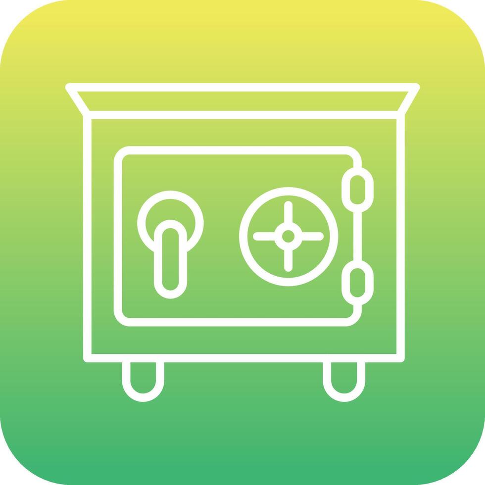 Safe Box Vector Icon