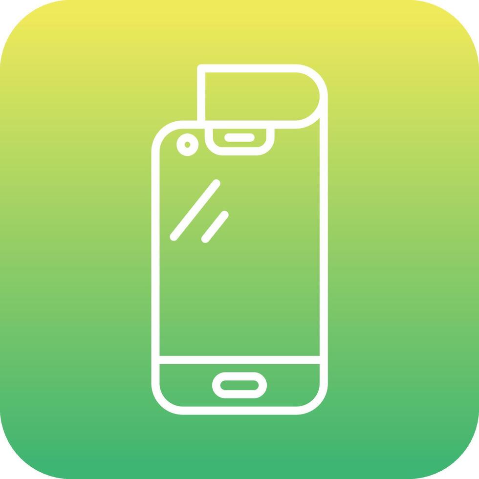 Foldable Smartphone Vector Icon