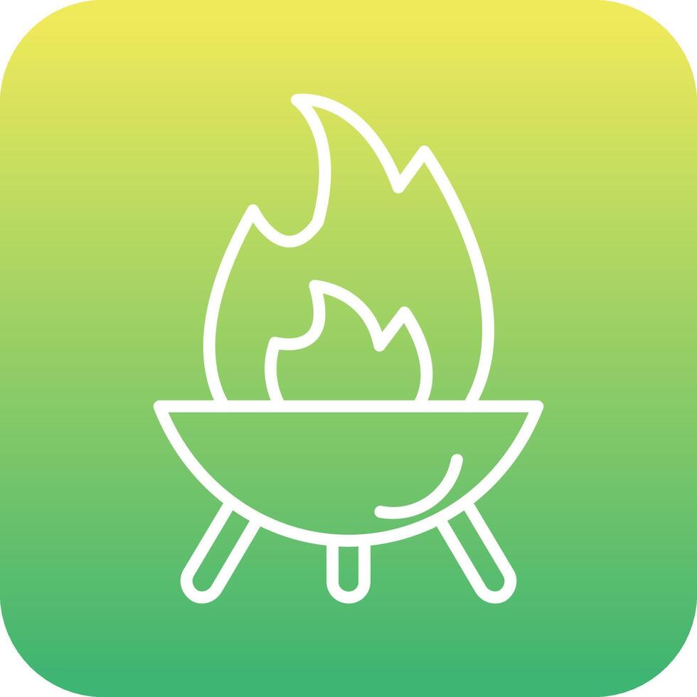 Firepit Vector Icon