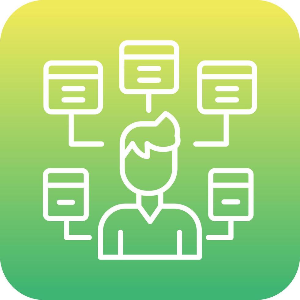 Multitasking Vector Icon