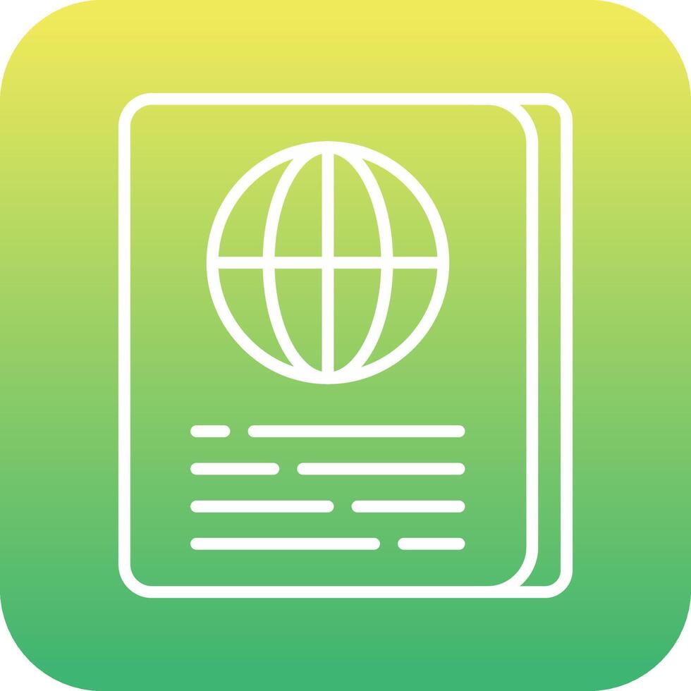 Passport Vector Icon