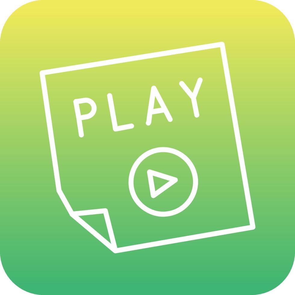 Play Vector Icon