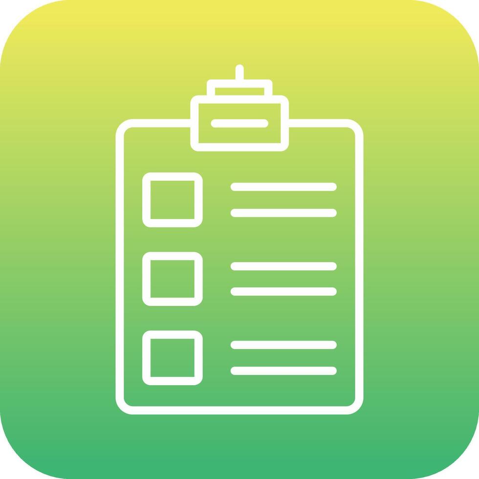 Check List Vector Icon