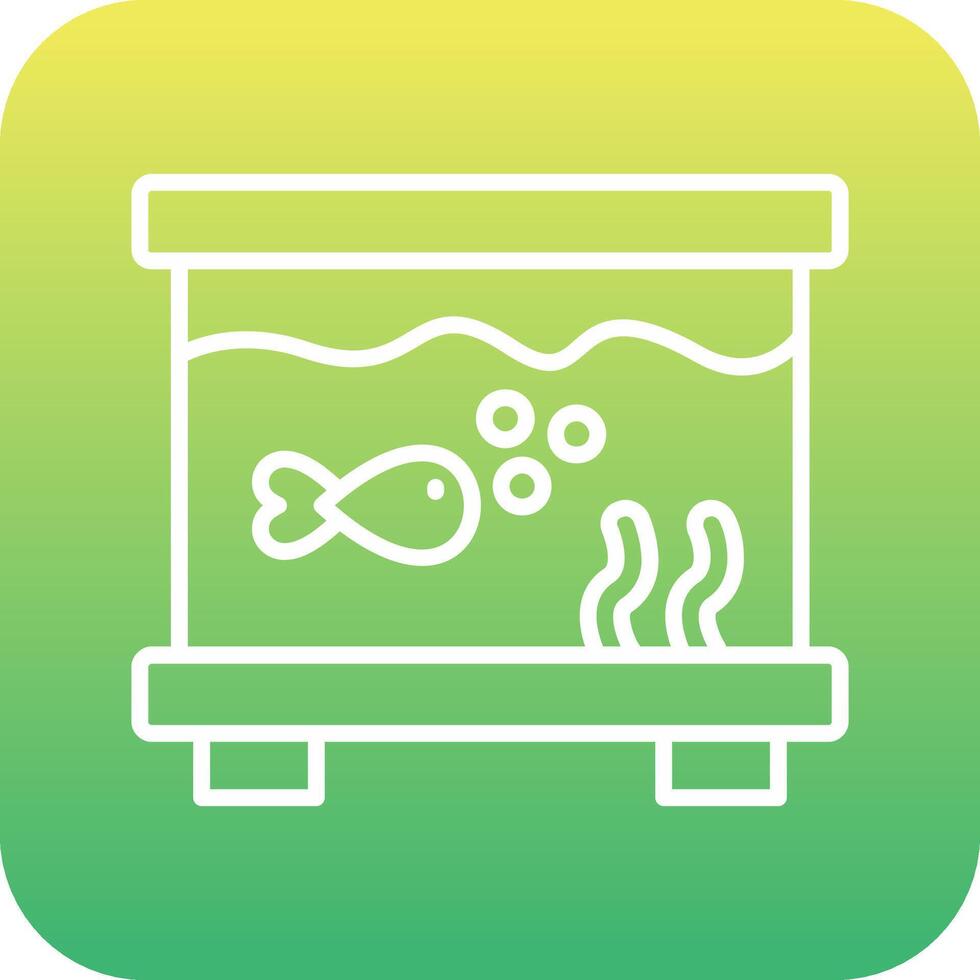 Fish Tank Vector Icon