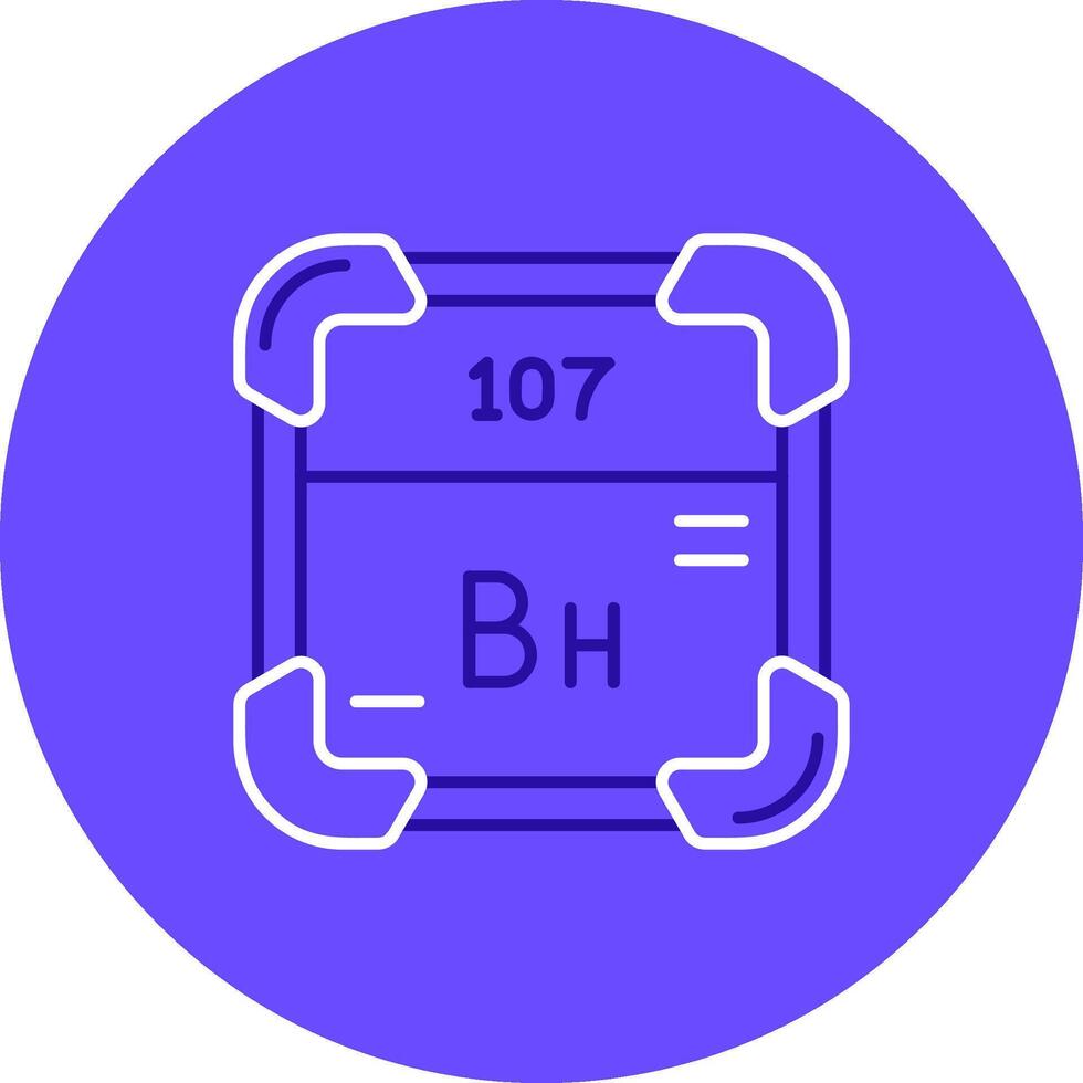 Bohrium Duo tune color circle Icon vector