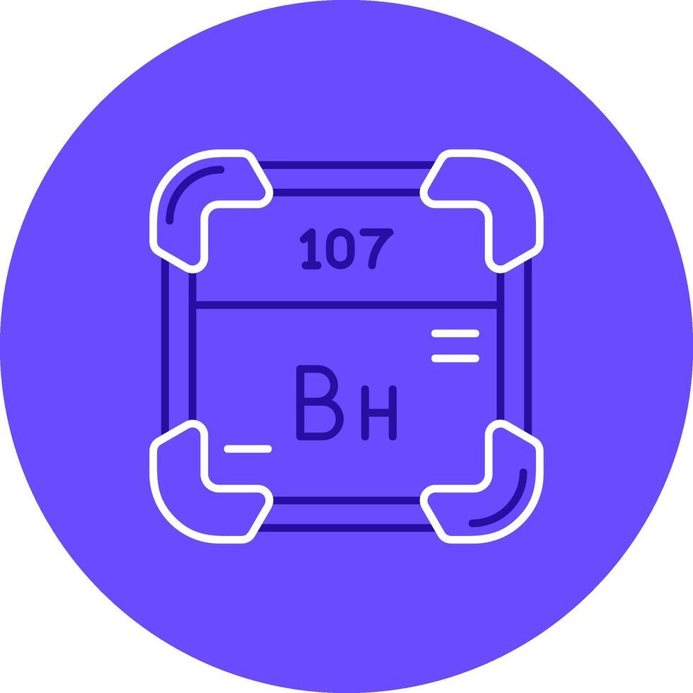 Bohrium Duo tune color circle Icon vector