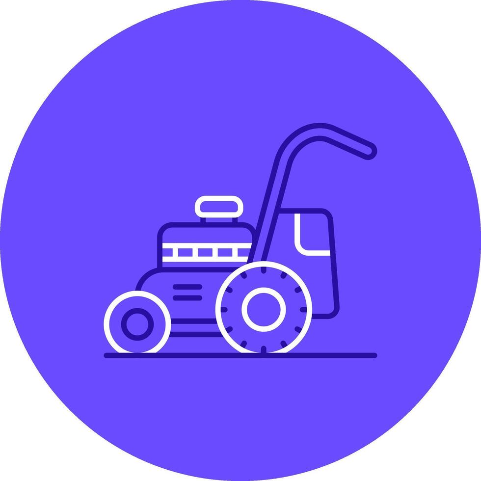 Mower Duo tune color circle Icon vector