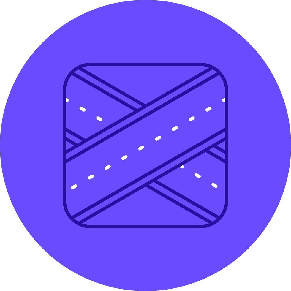 Overpass Duo tune color circle Icon vector
