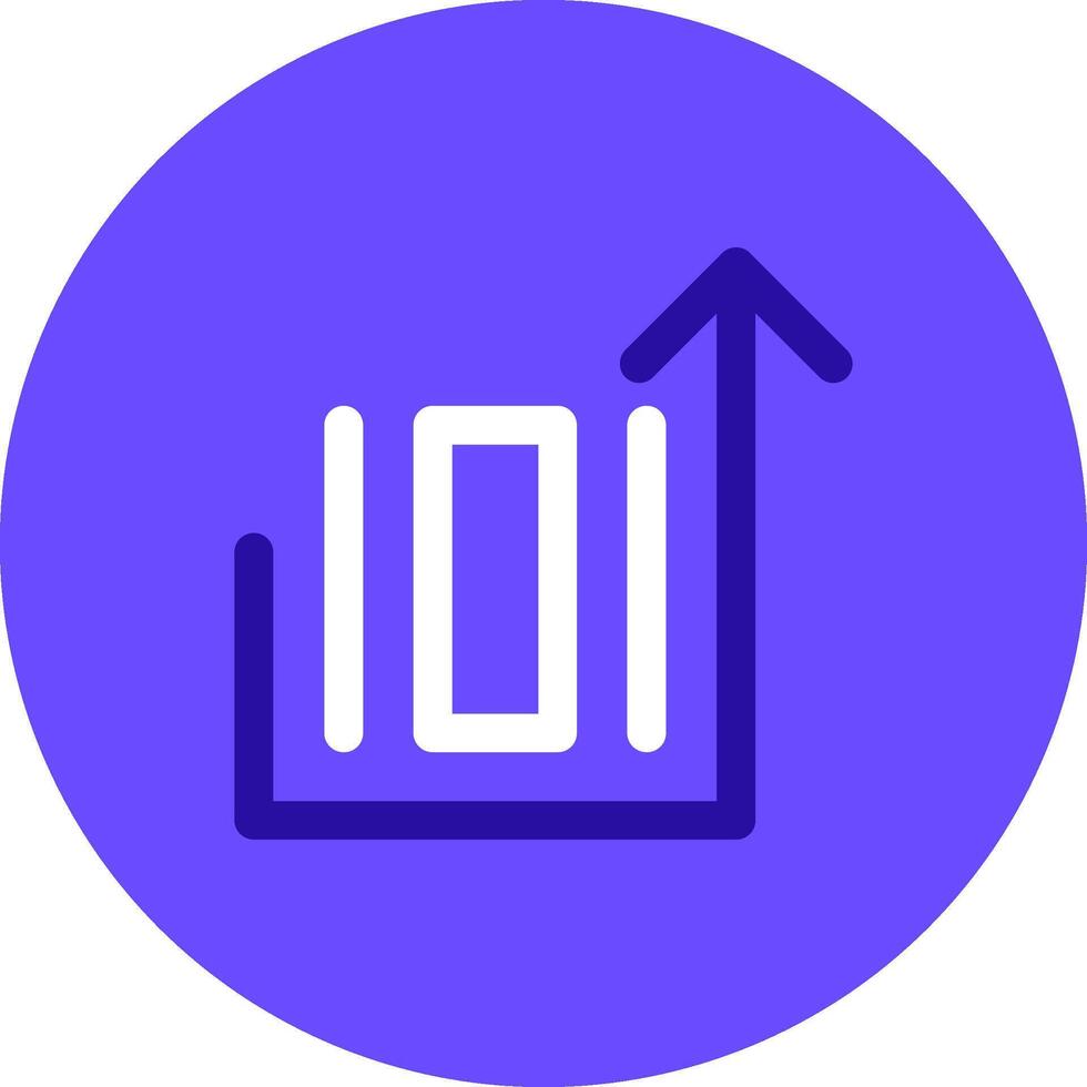 Deploy object Duo tune color circle Icon vector