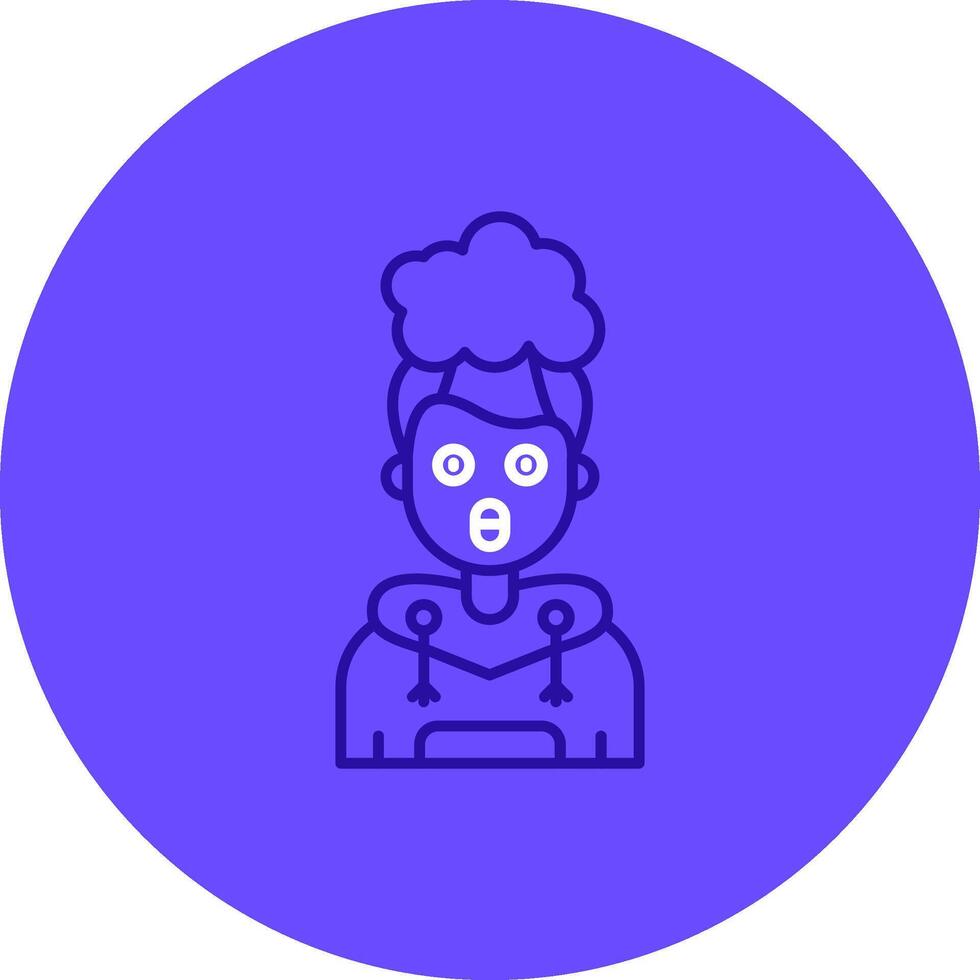 Exploding Duo tune color circle Icon vector