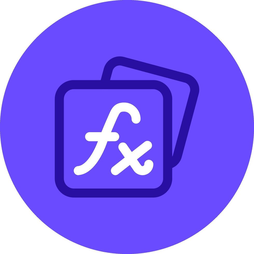 Layer style Duo tune color circle Icon vector