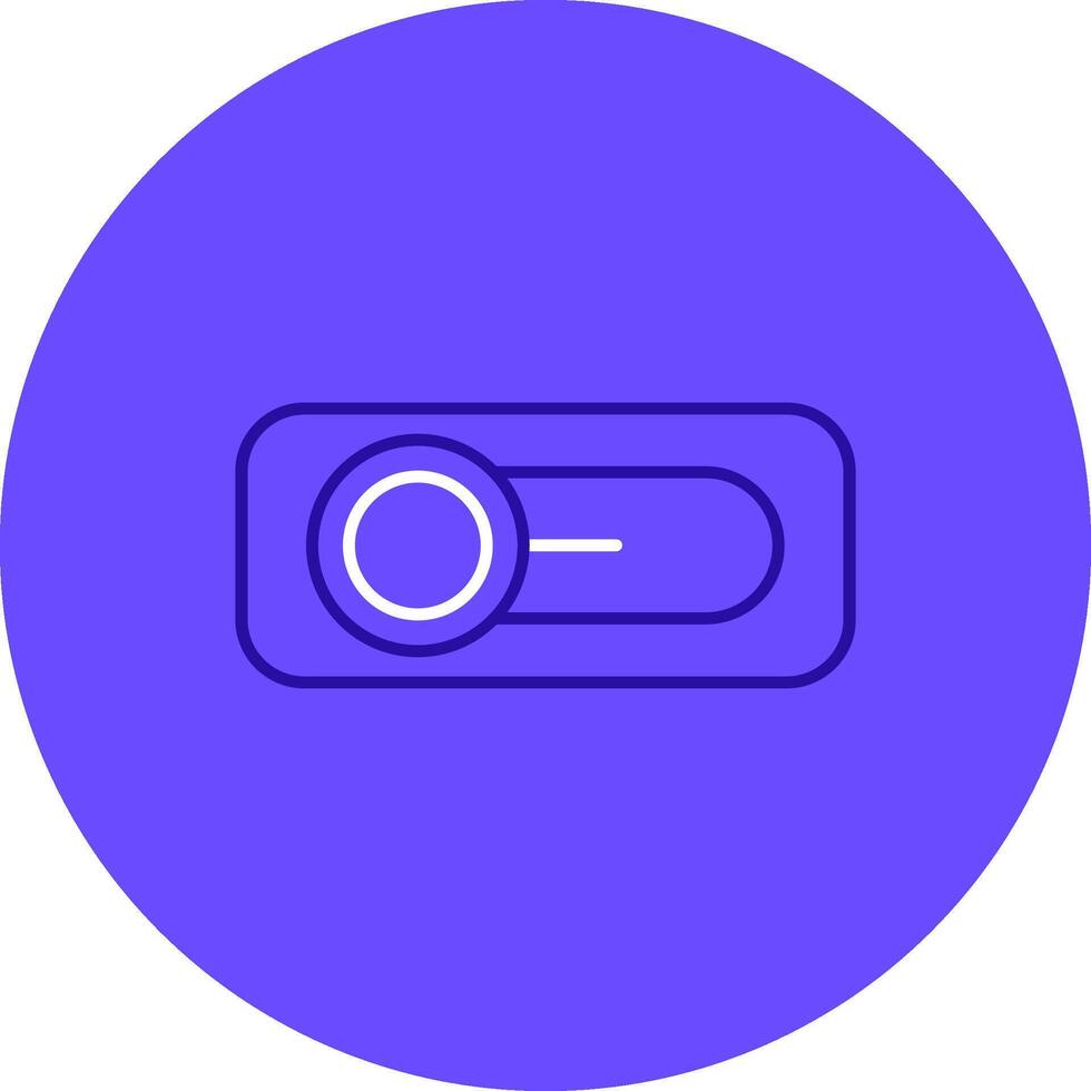 Switch Duo tune color circle Icon vector