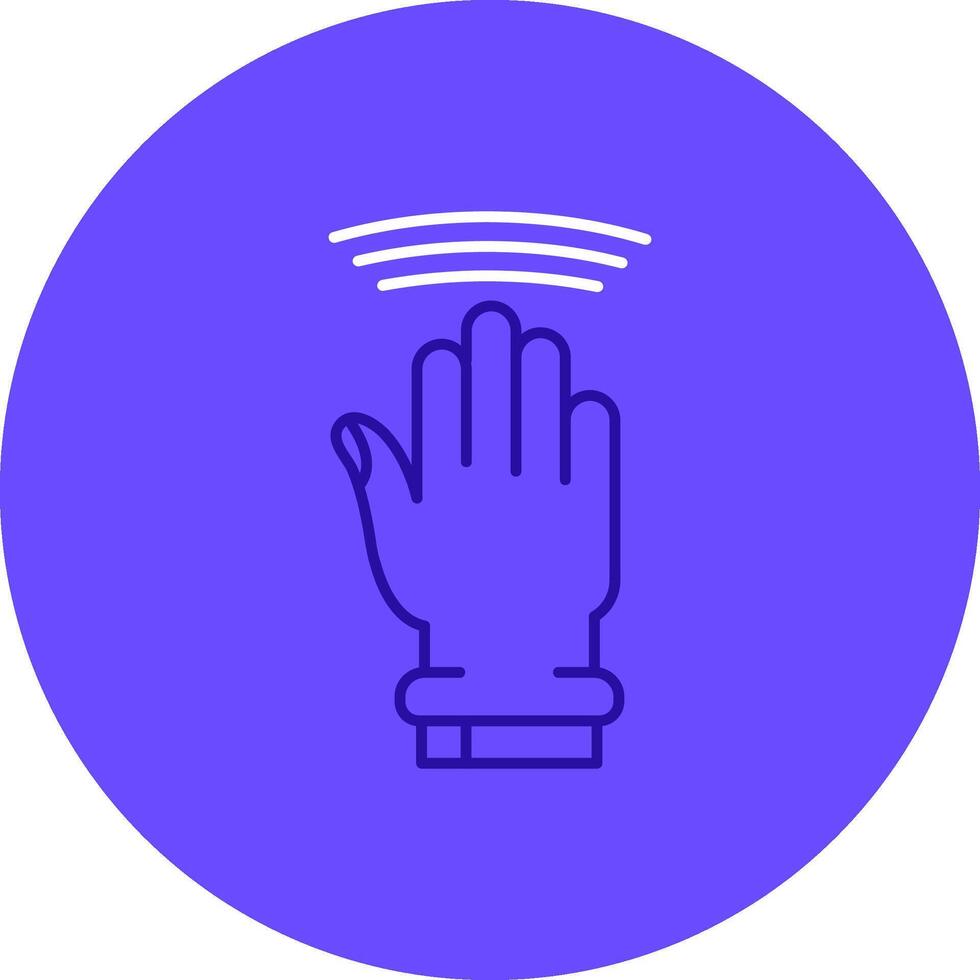 Drag Window Duo tune color circle Icon vector
