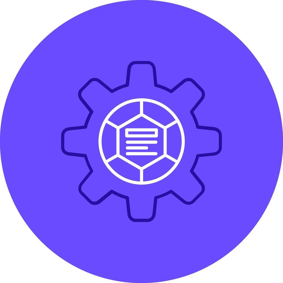 Infographic elements Duo tune color circle Icon vector