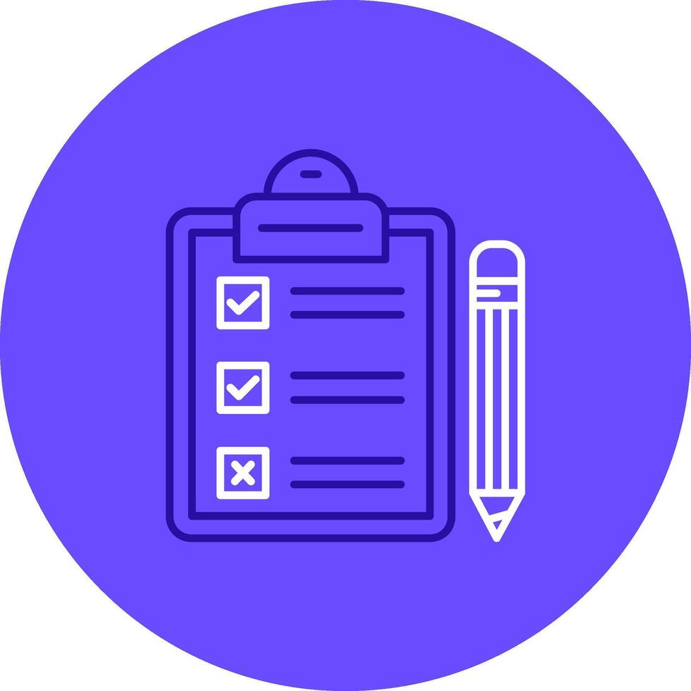 Task Duo tune color circle Icon vector