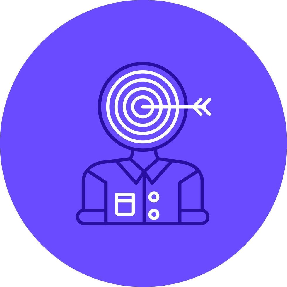 Audience Duo tune color circle Icon vector